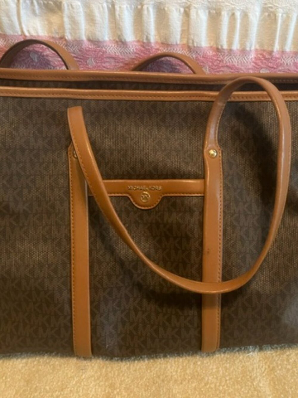 Michael Kors Beck Logo-Print Tote Bag